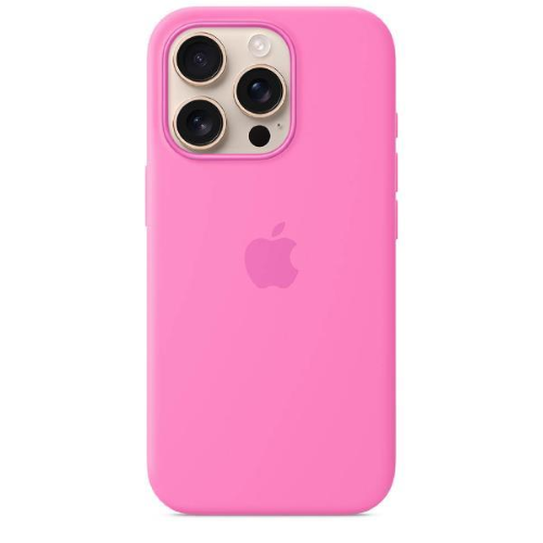 Apple Custodia in silicone con MagSafe per iPhone 16 Pro - Peonia